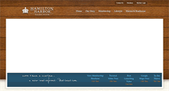 Desktop Screenshot of hamiltonharboryachtclub.com